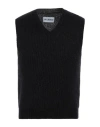 HAN KJOBENHAVN HAN KJØBENHAVN MAN SWEATER BLACK SIZE M MOHAIR WOOL, POLYAMIDE, MERINO WOOL