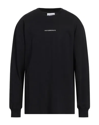 Han Kjobenhavn Han Kjøbenhavn Man T-shirt Black Size Xl Organic Cotton