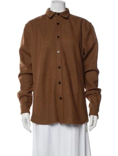Pre-owned Han Kjobenhavn Jacket In Brown