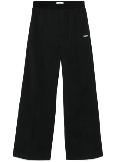 Han Kjobenhavn Logo-plaque Track Trousers In 黑色