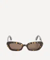 Han Kjobenhavn Oval Iris Acetate Sunglasses In Tan