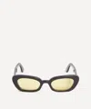 Han Kjobenhavn Oval Iris Acetate Sunglasses In Yellow