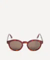 Han Kjobenhavn Round Dan Acetate Sunglasses In Brown