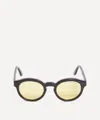 Han Kjobenhavn Round Dan Acetate Sunglasses In Yellow