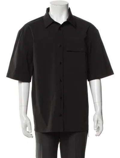 Pre-owned Han Kjobenhavn Short Sleeve Shirt In Black