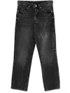 Han Kjobenhavn Straight-leg Jeans In Black