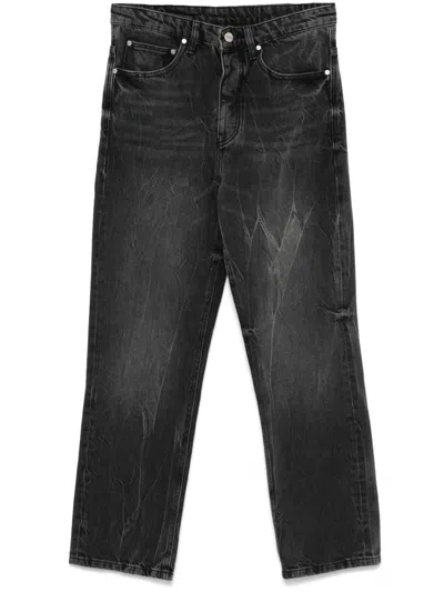 Han Kjobenhavn Straight-leg Jeans In Black