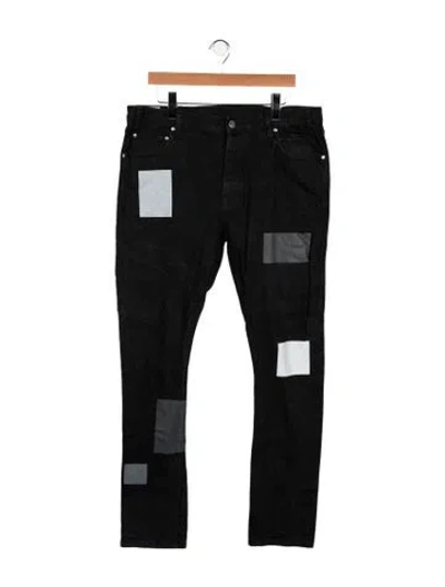 Pre-owned Han Kjobenhavn Straight-leg Jeans In Black