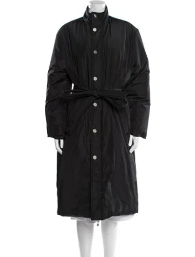 Pre-owned Han Kjobenhavn Trench Coat In Black