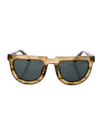 Pre-owned Han Kjobenhavn Wayfarer Tinted Sunglasses In Multi