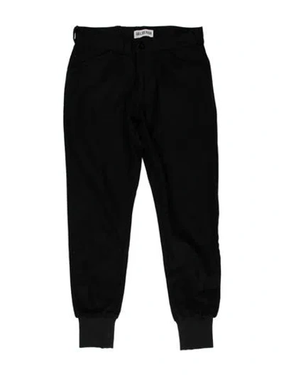 Pre-owned Han Kjobenhavn Wool Joggers In Black