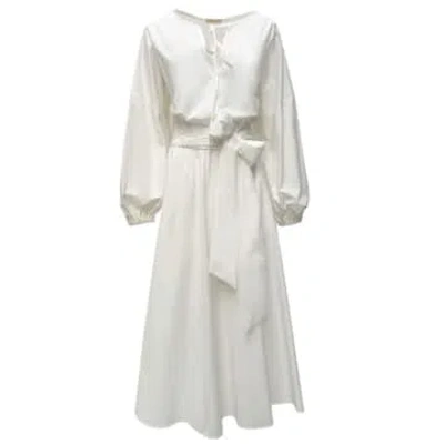 Hanami D'or Dress For Woman Pinka 307 In White