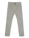 Hand Picked Corduroy Trousers In Gray