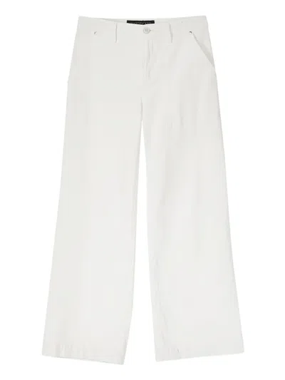 Hand Picked Fiordaliso Trousers In White