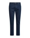 Hand Picked Man Jeans Blue Size 33 Cotton, Elastane In Blue