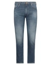 Hand Picked Man Jeans Blue Size 33 Cotton, Elastane In Blue