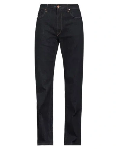 Hand Picked Man Jeans Blue Size 33 Cotton, Polyethylene, Polyurethane