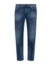 Hand Picked Man Jeans Blue Size 36 Cotton, Elastane In Blue