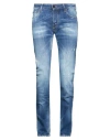Hand Picked Man Jeans Blue Size 38 Cotton, Elastane In Blue