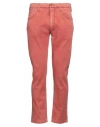 Hand Picked Pants In Red