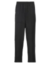 Hand Picked Man Pants Charcoal Size L Polyester, Viscose In Grey