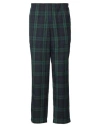 Hand Picked Man Pants Green Size L Polyester, Viscose In Green