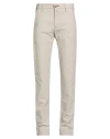 Hand Picked Man Pants Sand Size 29 Cotton, Polyester, Viscose, Elastane In Neutral