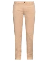 Hand Picked Man Pants Beige Size 33 Cotton, Elastane In Beige