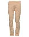 Hand Picked Man Pants Beige Size 33 Cotton, Elastane In Beige