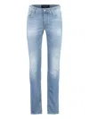 Hand Picked Orvieto Slim-cut Jeans In Blue