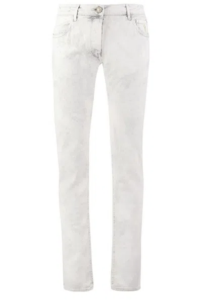 Hand Picked Orvieto Slim Fit Jeans In White