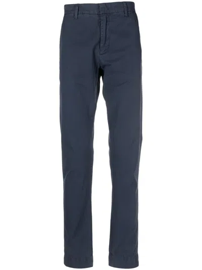 Hand Picked Trousers In Cotton In Blue