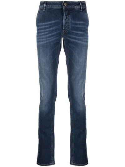 Hand Picked Slim Jeans In Blue