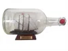 Handcrafted Cast Iron Mayflower Model Ship In A Glass Bottle 9"