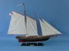 Handcrafted Cast Iron Wooden America Model Sailboat Decoration 35"