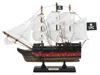 Handcrafted Cast Iron Wooden Calico Jacks The William White Sails Limited Model Pirate Ship 12"