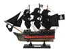 Handcrafted Cast Iron Wooden Captain Hooks Jolly Roger From Peter Pan Black Sails Limited Model Pirate Ship 12"