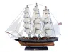 Handcrafted Cast Iron Wooden Cutty Sark Tall Model Clipper Ship 30"