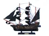 Handcrafted Cast Iron Wooden Edward England's Pearl Model Pirate Ship 20"