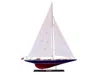 Handcrafted Cast Iron Wooden Endeavour Limited Model Sailboat Decoration 35"
