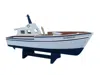 Handcrafted Cast Iron Wooden Gilligan's Island - Minnow Model Boat 14"