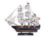 Handcrafted Cast Iron Wooden Hms Bounty Tall Model Ship 20"