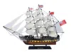 Handcrafted Cast Iron Wooden Hms Surprise Master And Commander Model Ship 24"