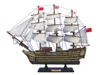Handcrafted Cast Iron Wooden Hms Victory Tall Model Ship 14"