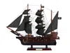 Handcrafted Cast Iron Wooden John Halsey's Charles Pirate Ship Model 20"