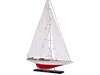 Handcrafted Cast Iron Wooden Ranger Limited Model Sailboat 26"