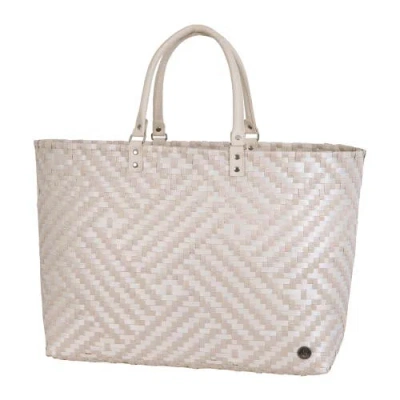 Handed By Claire Recyled Plastic Shopper In Neutral