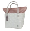 Handed By Color Deluxe Recycled Tote Bag In Misty Grey