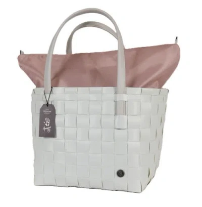 Handed By Color Deluxe Recycled Tote Bag In Misty Grey