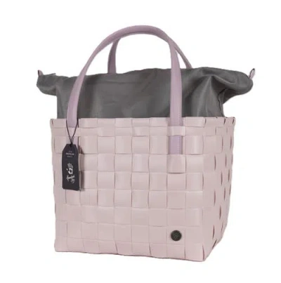 Handed By Color Deluxe Recycled Tote Bag In Soft Lilac